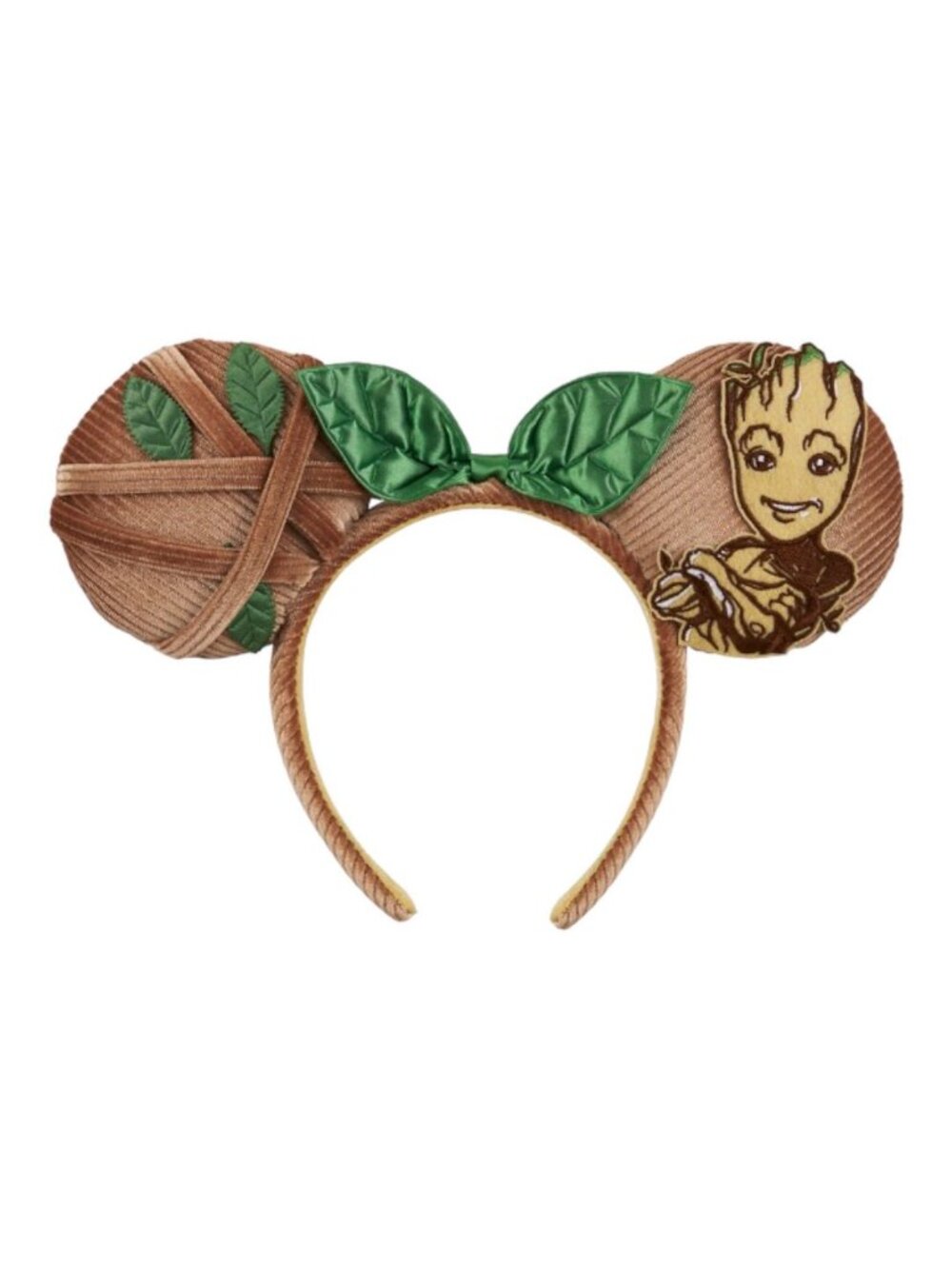 Disney Parks Marvel Guardians of the Galaxy I am Groot Minnie Mouse Ear Headband